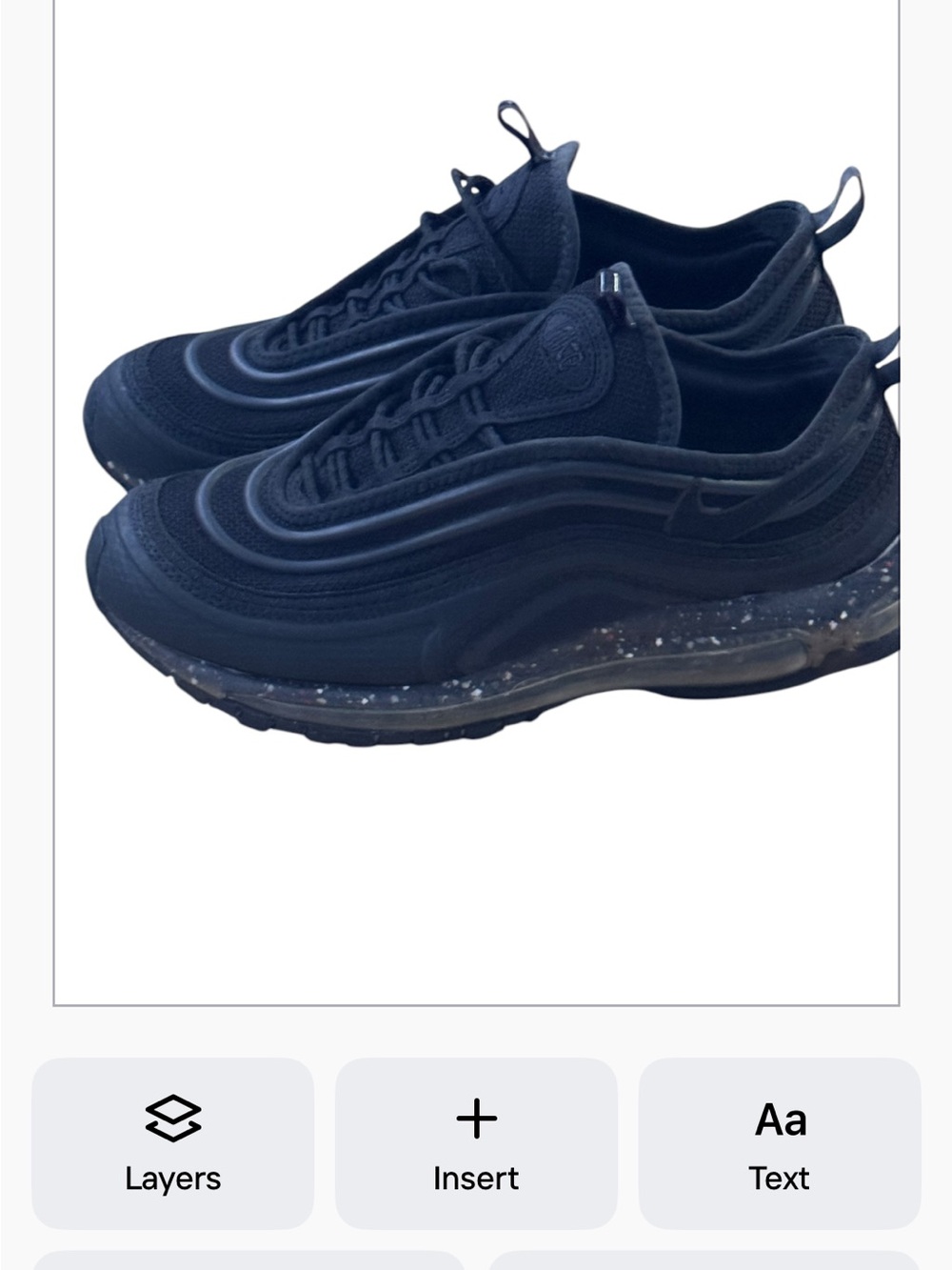Nike Air Max 97 Terrascape Triple Black men’s 10.5